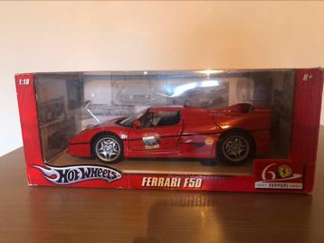 Hotwheels 1:18 Ferrari F50, 60e anniversaire 