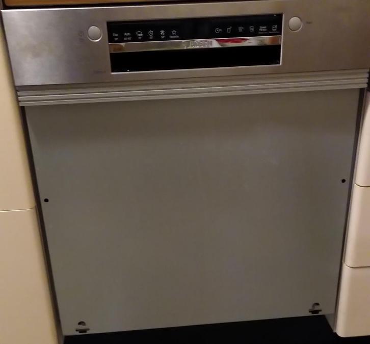 Bosch inbouwvaatwasser (60 cm, half geïntegreerd), Electroménager, Lave-vaisselle, Utilisé, Encastré, 45 à 60 cm, Classe énergétique A ou plus économe