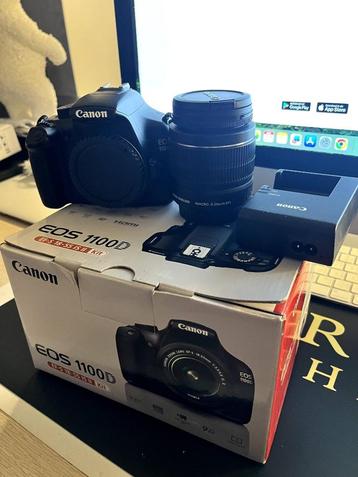 Canon EOS 1100D + Lens beschikbaar voor biedingen