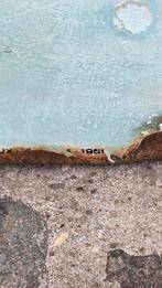 Emaille bord Persil., Verzamelen, Ophalen, Gebruikt, Reclamebord