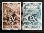 Belgique : COB 639/40 ** Secours d'hiver No 8 1943., Timbres & Monnaies, Gomme originale, Neuf, Sans timbre, Enlèvement ou Envoi