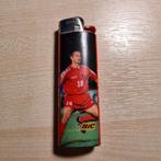 aansteker Gilles De Bilde BIC, Verzamelen, Rookartikelen, Aanstekers en Luciferdoosjes, Ophalen of Verzenden, Gebruikt, Aansteker
