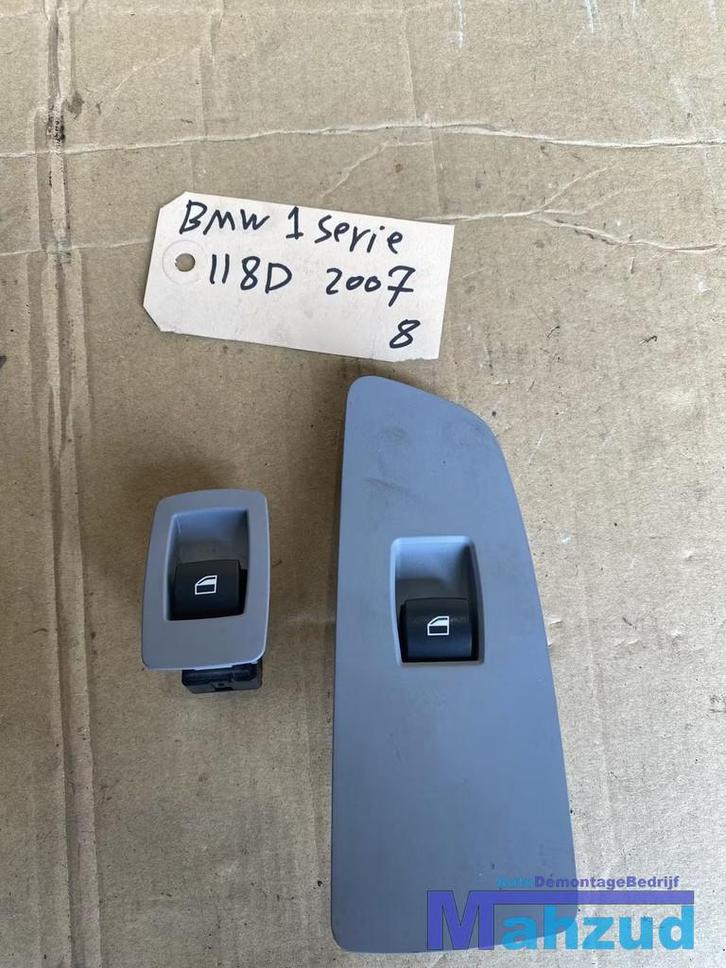 BMW 1 SERIE E87 Raamschakelaar achterdeur, Auto-onderdelen, Dashboard en Schakelaars, BMW, Gebruikt