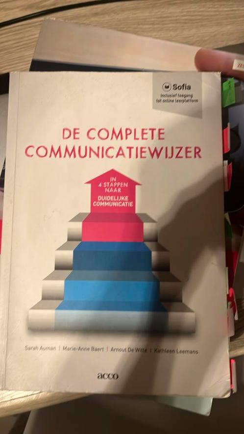 Arnout de Witte - De complete communicatiewijzer, Boeken, Wetenschap, Zo goed als nieuw, Ophalen of Verzenden