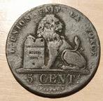 5 centiem 1852 Leopold I, Ophalen of Verzenden