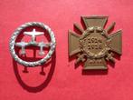 Badge en medaille uit WO2 periode , 5 € / stuk, Verzamelen, Ophalen of Verzenden, Overige soorten, Lintje, Medaille of Wings