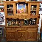 vitrine kast uit MEXICO houtsnijwerk met de hand, Antiek en Kunst, Antiek | Meubels | Kasten, Ophalen