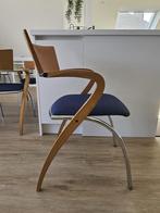 5 vintage stoelen, Enlèvement, Comme neuf, Bois