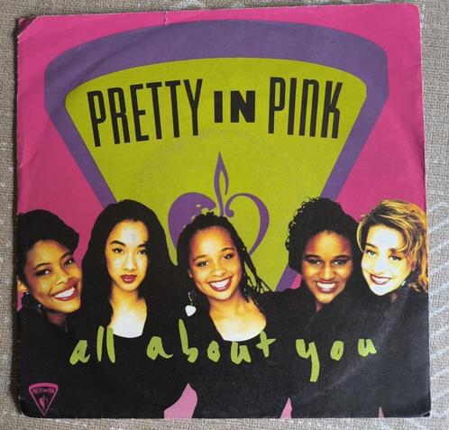 Pretty in pink - All about you (single), Cd's en Dvd's, Vinyl | Overige Vinyl, Gebruikt, Overige formaten, Ophalen of Verzenden