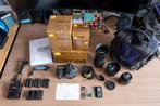 Nikon D7100 camera + 3 lenzen, Audio, Tv en Foto, Fotocamera's Digitaal, Ophalen, Gebruikt, Spiegelreflex, Nikon