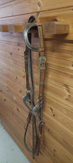 Western show bridle - western show hoofdstel met teugels, Dieren en Toebehoren, Ophalen of Verzenden, Gebruikt, Western