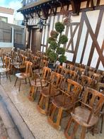 Lot de 64 chaises de bistrot typique, Maison & Meubles, Enlèvement ou Envoi, Comme neuf, Bois
