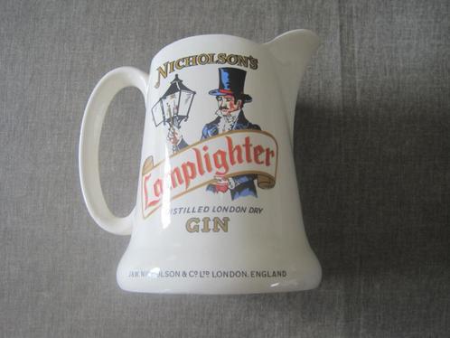 vintage retro waterkan Gin Lamplighter England, Antiek en Kunst, Antiek | Keukengerei, Ophalen of Verzenden