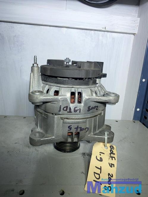 VW GOLF 5 1.9 TDI Dynamo 140A, Auto-onderdelen, Motor en Toebehoren, Volkswagen, Gebruikt, Ophalen of Verzenden