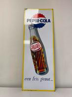Panneau d'affichage Pepsi Cola 1966, Collections, Marques & Objets publicitaires, Utilisé, Enlèvement ou Envoi, Panneau publicitaire