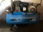 Compressor ABAC 100L 2,2KW, Doe-het-zelf en Bouw, Compressors, Ophalen, Gebruikt, 6 tot 10 bar, 25 tot 100 liter