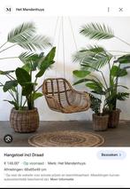 Met de hangstoel rotan creëert u een leuke sfeer!, Huis en Inrichting, Ophalen, Zo goed als nieuw