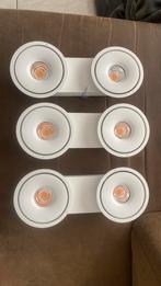Delta light tweeter on 2 reo led wit, Huis en Inrichting, Lampen | Spots, Ophalen, Gebruikt, Metaal of Aluminium, Led