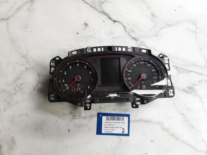 KM TELLER Volkswagen Golf VII (AUA) (5G0920756), Auto-onderdelen, Dashboard en Schakelaars, Volkswagen, Gebruikt