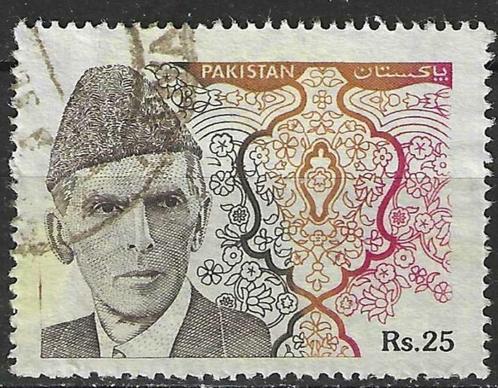 Pakistan 1989 - Yvert 861 - Mohammed Ali Jinnah (ST), Postzegels en Munten, Postzegels | Azië, Gestempeld, Verzenden