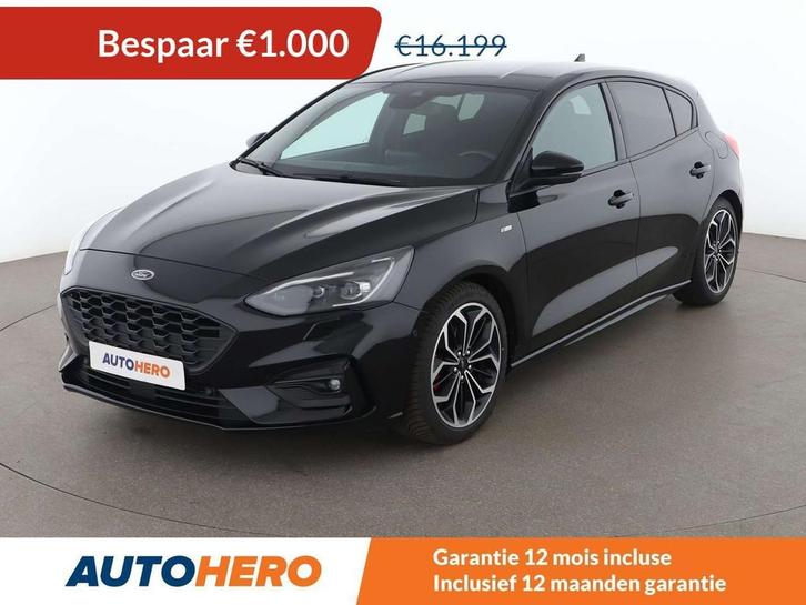Ford Focus 1.0 EcoBoost ST-Line (bj 2019), Auto's, Ford, Te koop, Focus, ABS, Achteruitrijcamera, Airbags, Airconditioning, Apple Carplay