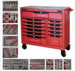 Werkplaatskast + gereedschap — Werkplaatswagen gereedschap, Ophalen, Nieuw