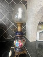 2 antieke Limoges lampen en coupe, Ophalen
