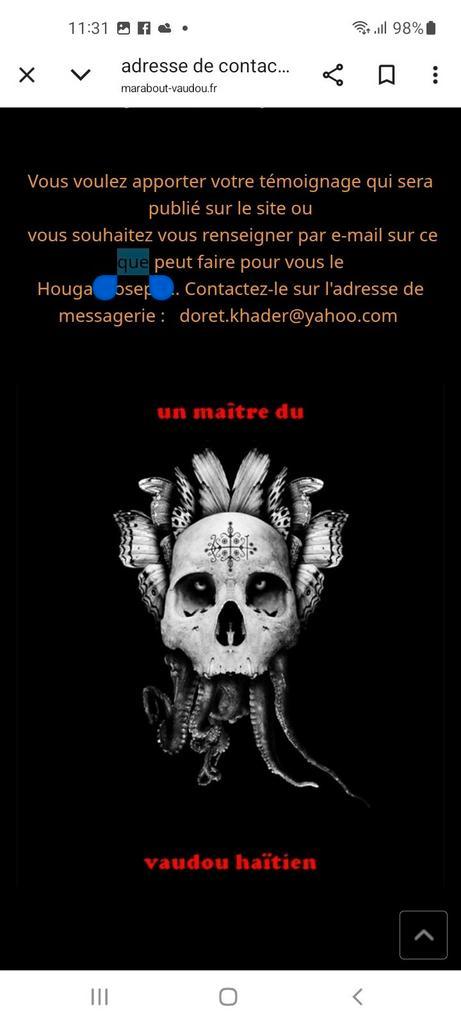 Voyant marabout Paris medium voyance paris vouduo paris gap, Contacten en Berichten, Advies en Oproepen