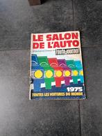 Le salon de L'auto 1975, Boeken, Ophalen of Verzenden