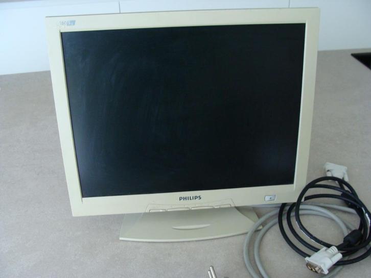 Philips monitor 150S3F/00 - 15inch, Computers en Software, Monitoren, Gebruikt, Ophalen of Verzenden
