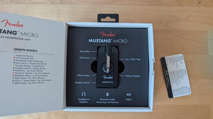 Fender Mustang Micro, Muziek en Instrumenten, Overige Muziek en Instrumenten, Zo goed als nieuw, Ophalen