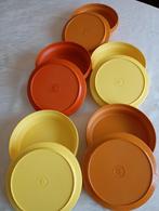 5 assiettes Tupperware vintage avec couvercles, Enlèvement ou Envoi, Comme neuf