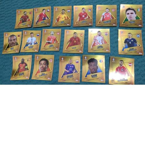 Topps Euro 2024 gouden sticker zeldzaam, Hobby en Vrije tijd, Stickers en Plaatjes, Nieuw, Meerdere stickers, Ophalen of Verzenden