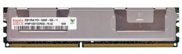 2GB 2Rx8 PC2-5300F DDR2-667 ECC, Hynix HYMP125F72CP8D3-Y5, Informatique & Logiciels, Mémoire RAM