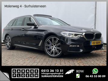 BMW 530 5-serie 530D M-sport 6-Cilinder Pano Trekhaak HUD 36 beschikbaar voor biedingen