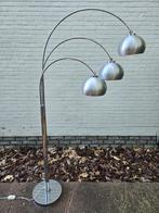 vintage staande lamp floorlamp chroom booglamp arc, Ophalen, Gebruikt, Metaal, 150 tot 200 cm