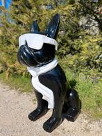 Bouledogue 120cm resine deco, Jardin & Terrasse, Statues de jardin, Enlèvement ou Envoi, Comme neuf