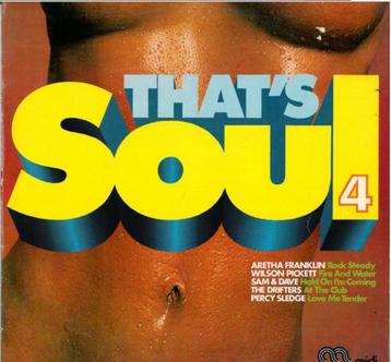 vinyl: THAT'S  SOUL  4  (prachtige soul lp) ALS NIEUW beschikbaar voor biedingen