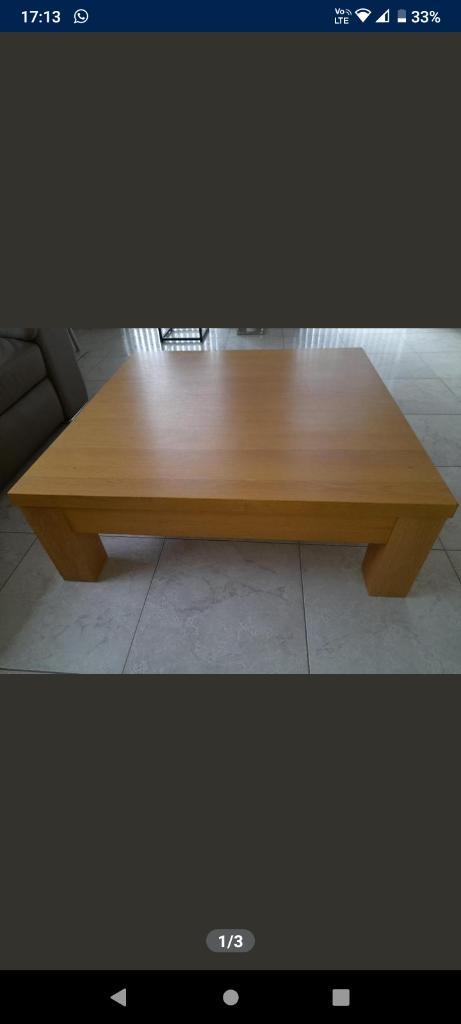 Moderne salontafel, Huis en Inrichting, Tafels | Salontafels, Zo goed als nieuw, Minder dan 50 cm, 50 tot 100 cm, 50 tot 100 cm