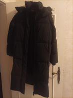 Pull & Bear winterjas dames zwart maat S - Nieuwstaat!, Ophalen, Zwart, Zo goed als nieuw, Maat 36 (S)