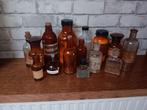 15 originele apothekersflessen., Ophalen of Verzenden