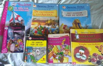 Geronimo en Thea Stilton boeken beschikbaar voor biedingen