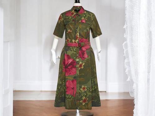 Desigual tropische hemdjurk (T.46) — Perfect en zeldzaam, Kleding | Dames, Jurken, Nieuw, Ophalen of Verzenden