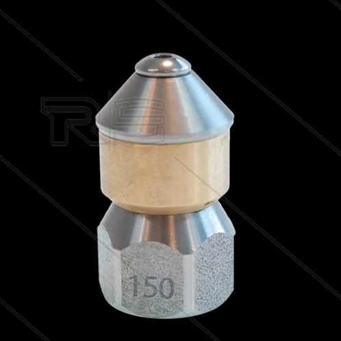 Roterende RVS Nozzle 25mm 6-Jets 0.150, Auto diversen, Overige Auto diversen, Verzenden