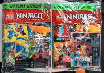 Magazines Lego Ninjago Legacy +2 minifiguren per magazine beschikbaar voor biedingen