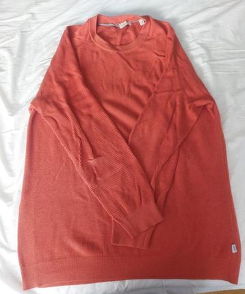 Pull corail Esprit - col rond - T.  XXL 