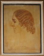 Karel Van Belle (1884-1959): Studie (35 x 46 cm), Antiek en Kunst, Kunst | Schilderijen | Klassiek, Ophalen of Verzenden