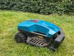 Wiper grasmaairobit + garage, Tuin en Terras, Grasmaaiers, Ophalen, Zo goed als nieuw, Elektrische grasmaaier, Wiper