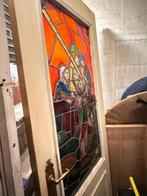 Glas in lood deur, Ophalen