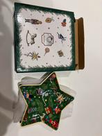 Prachtige porseleinen kerstbordjes nieuw in verpakking, Enlèvement ou Envoi, Neuf